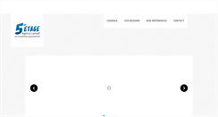 Desktop Screenshot of cinquieme-etage.fr